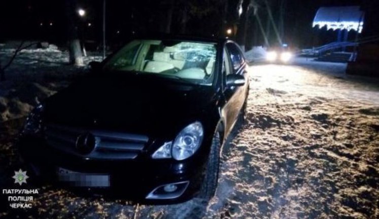 Drunk council member Rybchenko hit pedestrian in Cherkasy, - Patrol Police. PHOTOS