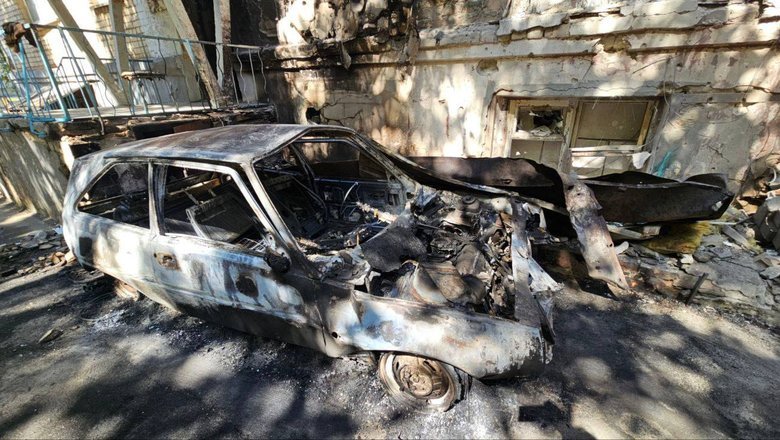 Последствия атаки РФ на Херсон 31 августа