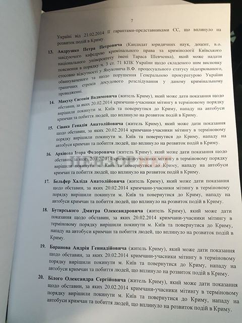 Суд над Януковичем: допит Гайдука, Замани та Шишоліна. СТЕНОГРАМА ЗАСІДАННЯ 07