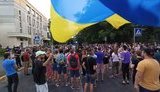 Акція на підтримку відставки Авакова з фаєрами і салютом пройшла біля будівлі МВС. ВІДЕО+ФОТОрепортаж