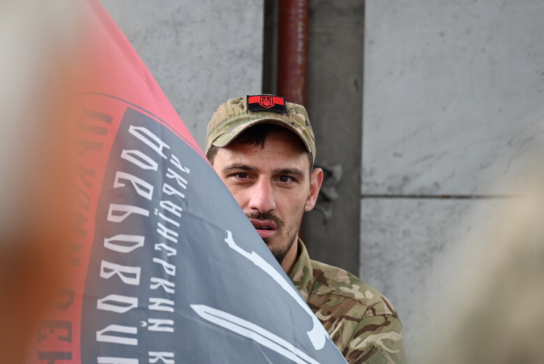 У Києві попрощалися з командиром роти стрілецького батальйону Олександром Пастухом (Добрим), який загинув у бою проти рашистів на Луганщині 14