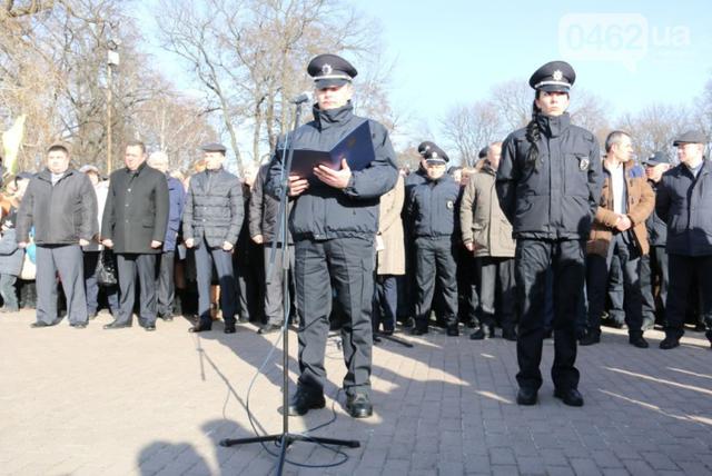 чернигов полиция присяга патрульная патрульные