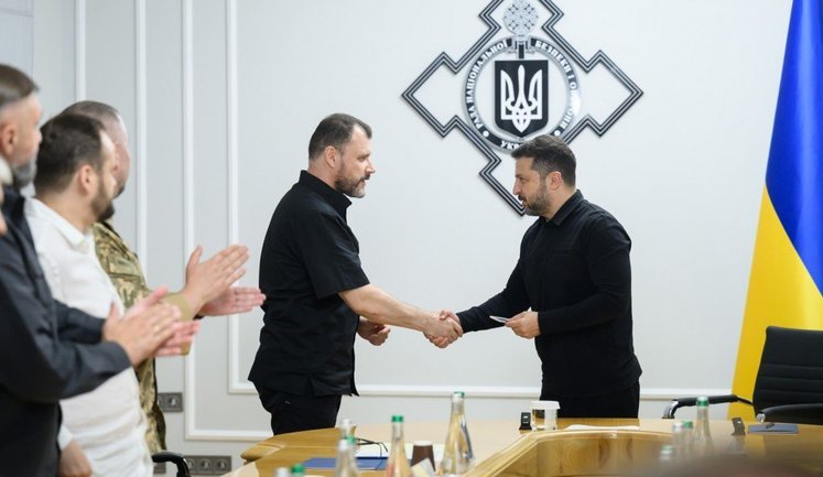 Зеленский представил нового секретаря СНБО Клименко и определил его ключевые задачи. ФОТО