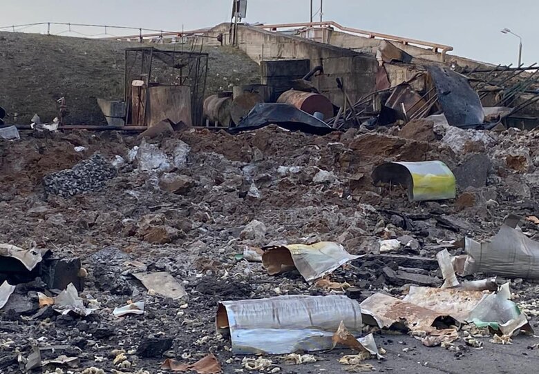 From enemy rocket fire across Odesa region funnel with diameter of 12 meters was formed, - OC South 03