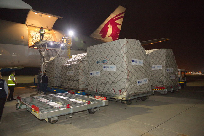 Европейский Союз и ВОЗ передали Украине средства защиты для более чем 50 больниц 02