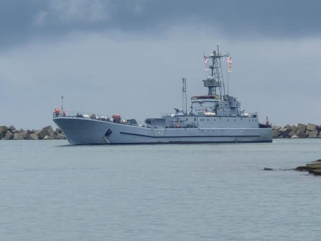 Корабельная группа ВМС Украины осуществила переход Черным морем в грузинский порт Поти 09 Корабельная группа ВМС Украины осуществила переход Черным морем в грузинский порт Поти 09