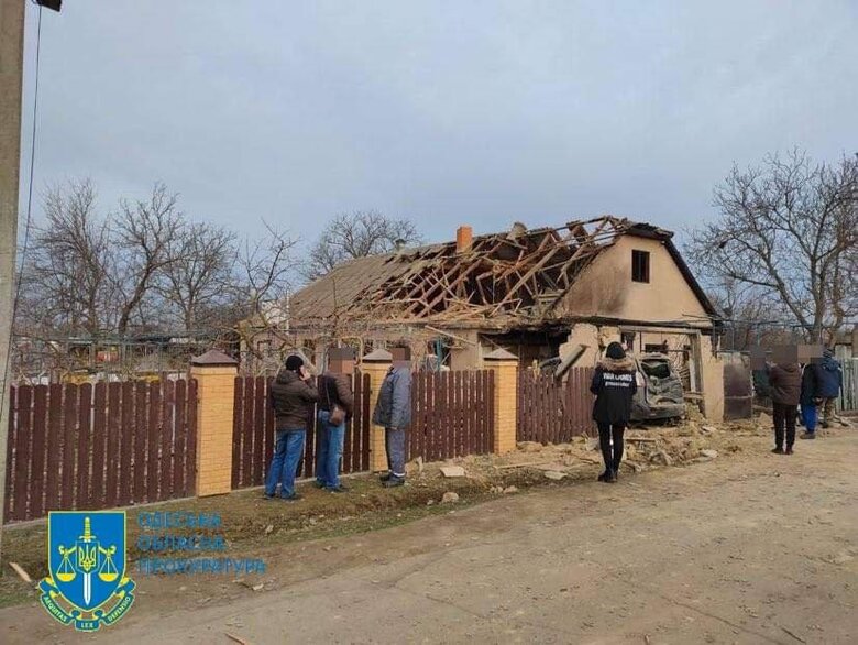 Наслідки обстрілу Одещини