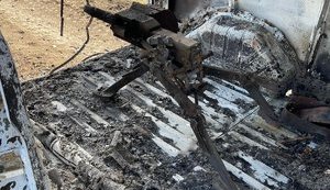 Десантники уничтожили группу российских диверсантов, передвигавшихся на гражданских авто. ФОТОрепортаж