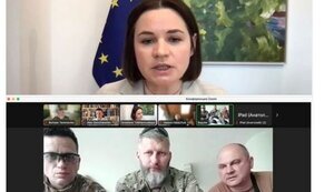 Состоялся первый разговор Тихановской с белорусскими добровольцами полка имени Калиновского