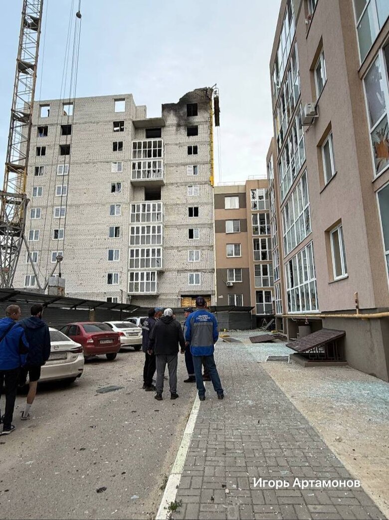 БпЛА атакували Липецьк