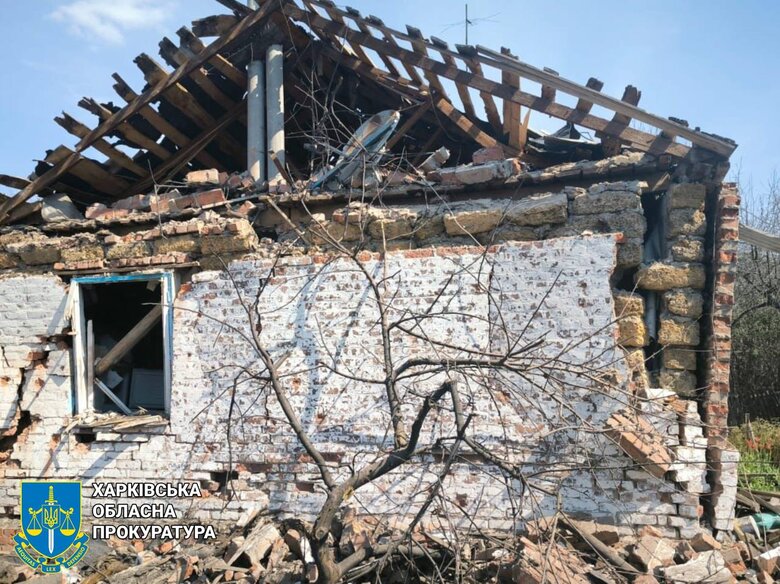 Shelling of Kupiansk on 18 April
