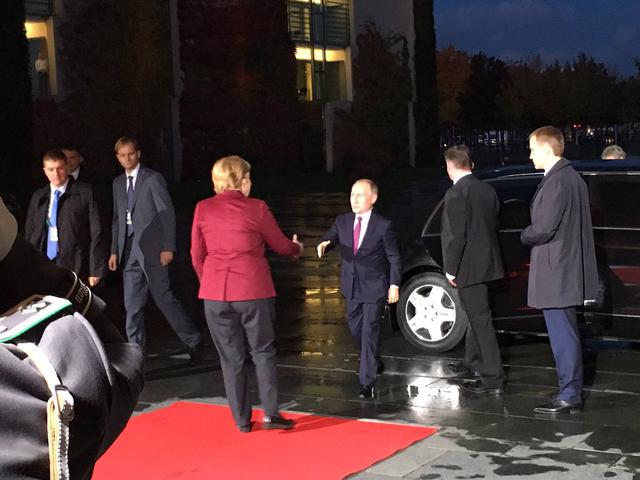 путин меркель