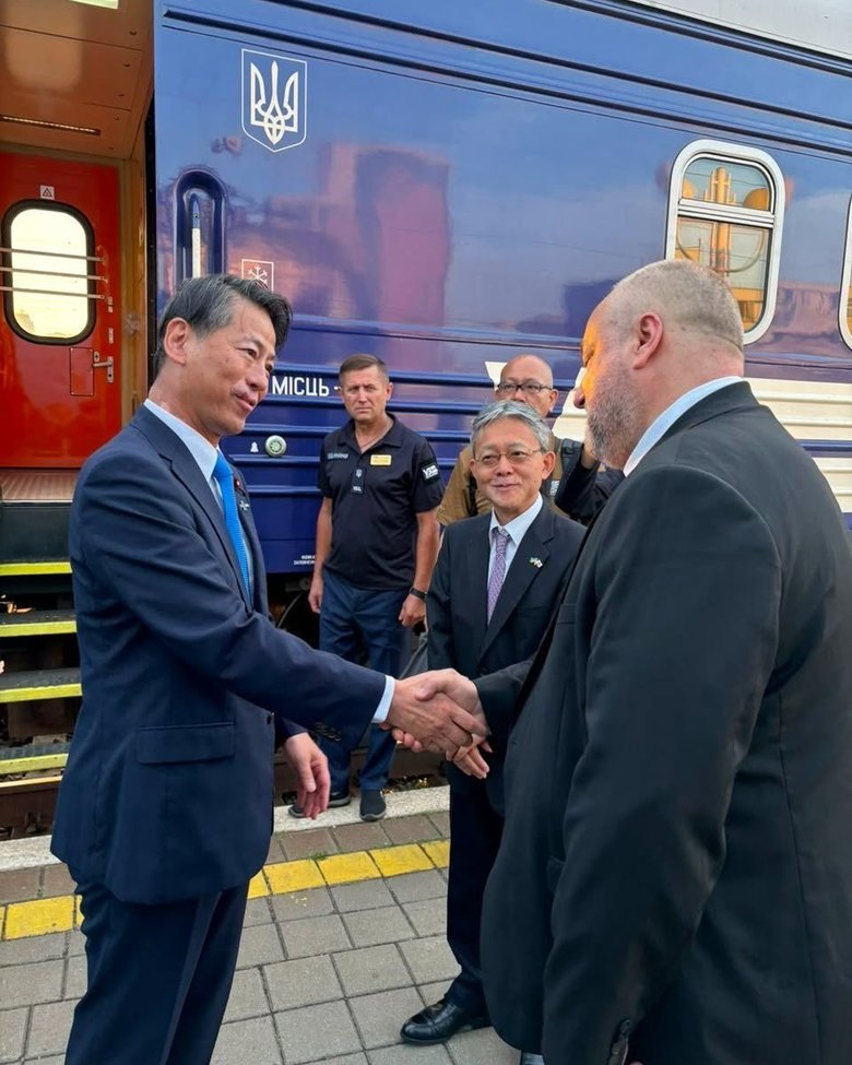 Japanese delegation in Kyiv