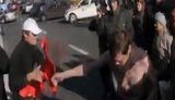 Коммунист и "купровец" не поделили красную тряпку: "Я плював на їхні мітинги". + ВИДЕО