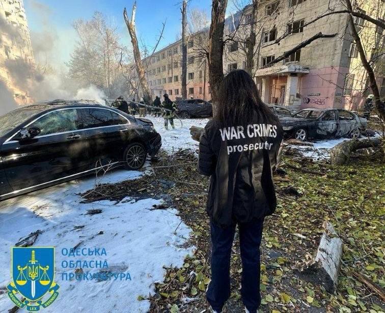 наслідки удару по Одесі