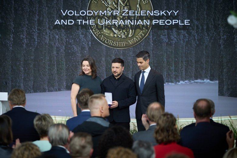 Зеленський і українці отримали нагороду Чотири свободи