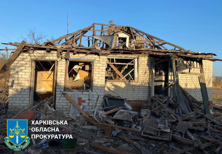 Наслідки удару рашистів по Куп’янському району Харківщини 05