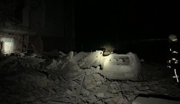 Russia’s Iskander destroyed inactive recreation centre in Kharkiv region. PHOTOS
