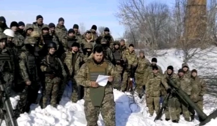 Воины 16-го батальона 58-й бригады ВСУ поддержали блокаду: "Каждая гривня, направленная в ОРДЛО, - это прямое финансирование терроризма". ВИДЕО