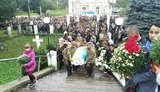 Погибшего в результате российского обстрела в зоне ООС воина 57-й ОМПБр Демьяна Данылива похоронили на Львовщине. ФОТОрепортаж