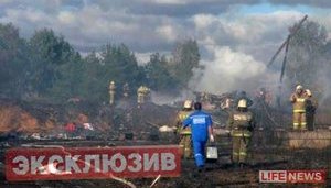 Крушение Як-42 с хоккейной командой на борту: место трагедии. ФОТОрепортаж