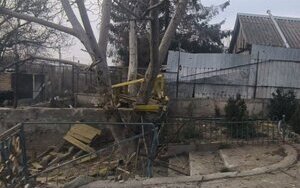 Последствия российских обстрелов Никопольского района