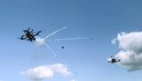 Reusable WINFLY Spider interceptor drone with net gun unveiled in Ukraine: it can take down FPVs and Mavics. VIDEO