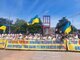 Швейцарець Джон Нейдхар взяв участь у акції українських жінок "Save Ukrainian Prisoners of War"