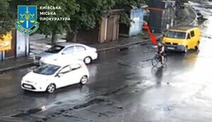 Man who shot at car of volunteer Dvoretska in Kyiv has been detained. Suspicion is being prepared, - prosecutor’s office. PHOTO