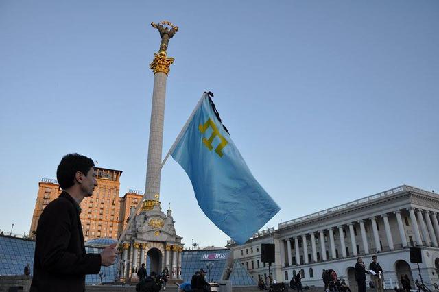Kyiv residents commemorated Crimean Tatars on Maidan 06 Kyiv residents commemorated Crimean Tatars on Maidan 06
