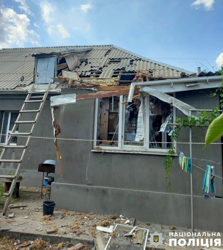 Наслідки обстрілів Херсонщини