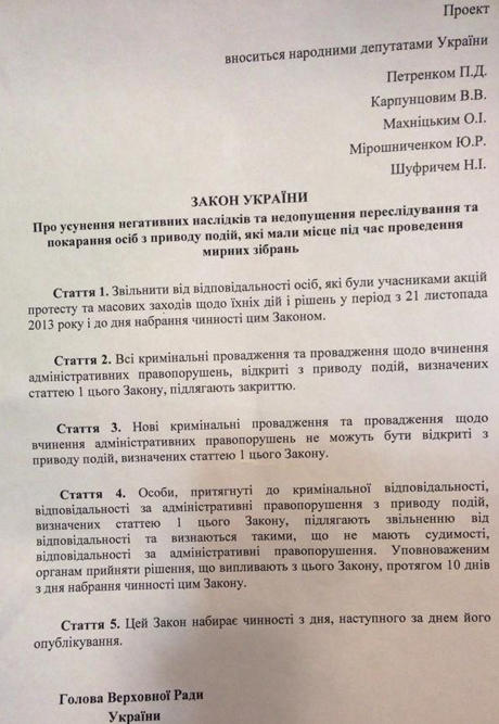 амнистия