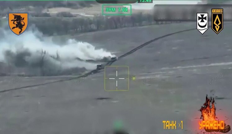 Defence forces repelled enemy assault attempts and attacked 2 IFVs and 2 tanks in Kupiansk sector. VIDEO