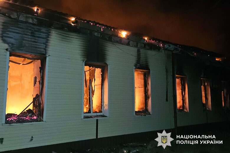 Consequences of shelling in Donetsk region on 2 May