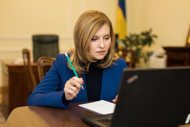 Елена Зеленская обсудила вопросы школьного питания с главами Киевской и Черкасской ОГА, - ОП 01 Елена Зеленская обсудила вопросы школьного питания с главами Киевской и Черкасской ОГА, - ОП 01