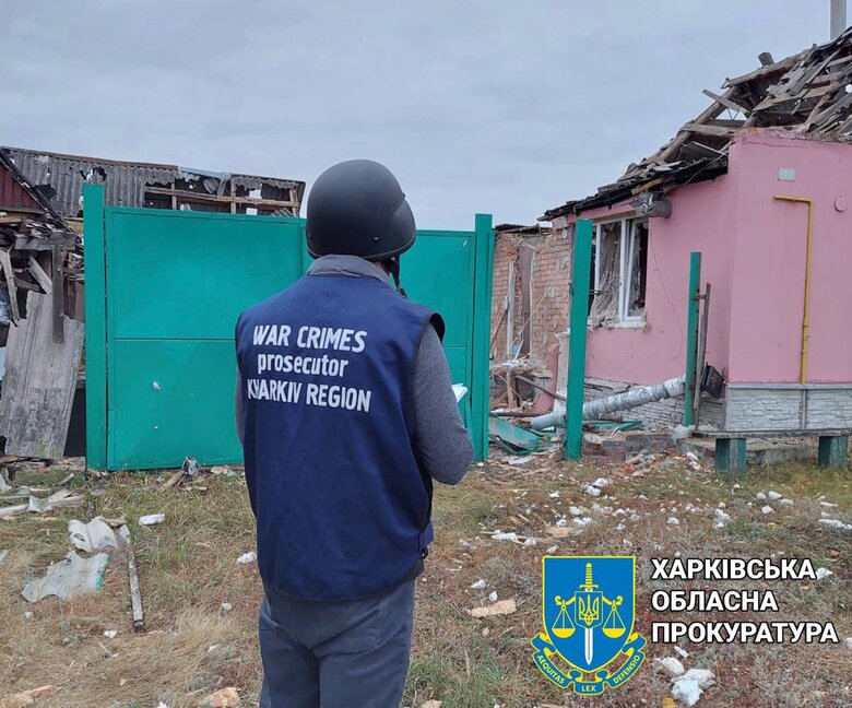 Consequences of shelling in Kharkiv region: houses damaged in Vovchansk, Kozacha Lopan and Kindrashivka 03