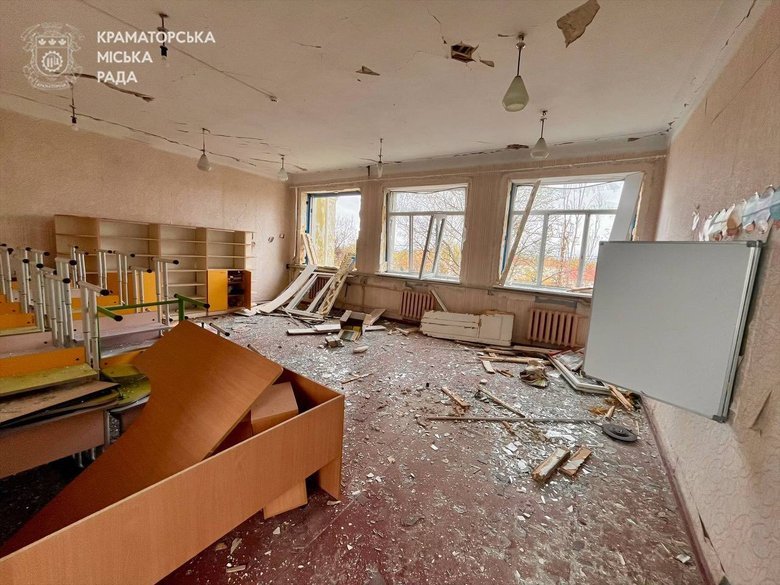 Краматорськ після обстрілу