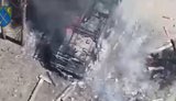 Оператори 151-ї ОМБр знищили одну з небагатьох новітніх російських САУ 2С44 "Гиацинт-К". ВIДЕО