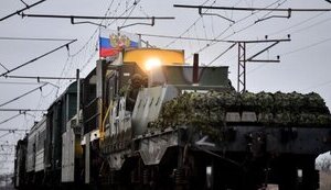 локомотив з танками