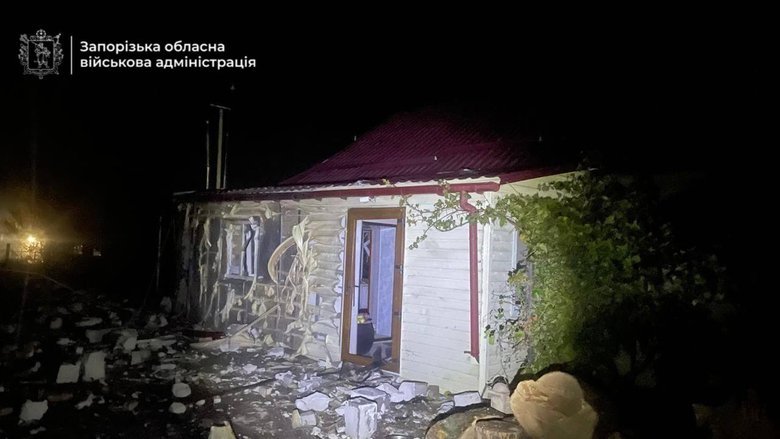 Атака безпілотників на Запоріжжя 26 жовтня