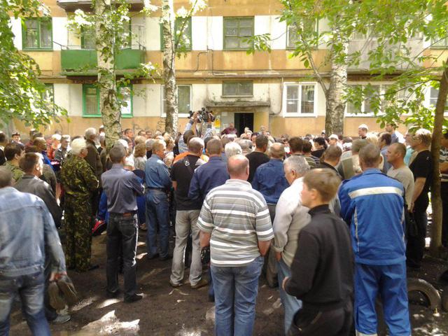 похороны рф боевика