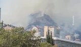 В окупованій Ялті сьому добу вирує пожежа, яку спричинила робота росППО: горить 50 гектарів лісу, а місто огорнув дим. ВIДЕО