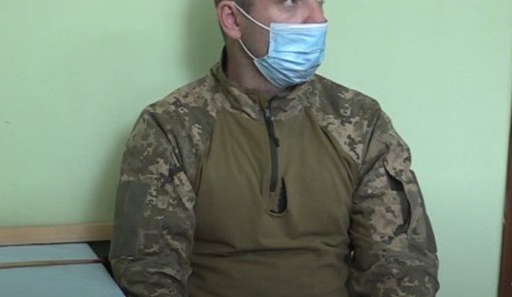 Ukrainian soldier captured by Russia-occupation forces in Donbas – JFO HQ. PHOTO