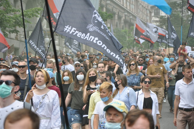 200 днів брехні: в Киеве состоялась акция в поддержку обвиняемых в убийстве Шеремета 31
