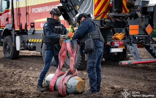 Дві ракети Х-101 впали і не здетонували: сапери ДСНС очистили територію на Чернігівщині. ФОТОрепортаж