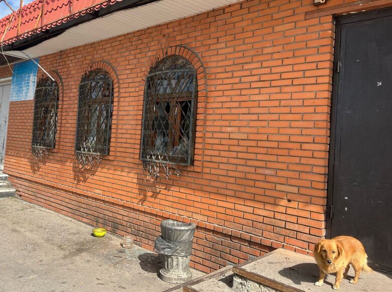The shelling of Nikopol on 17 April 2025. There are dead and wounded