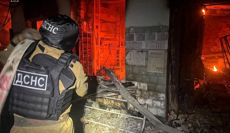 Occupiers attacked factory in Poltava region: fire broke out. PHOTOS