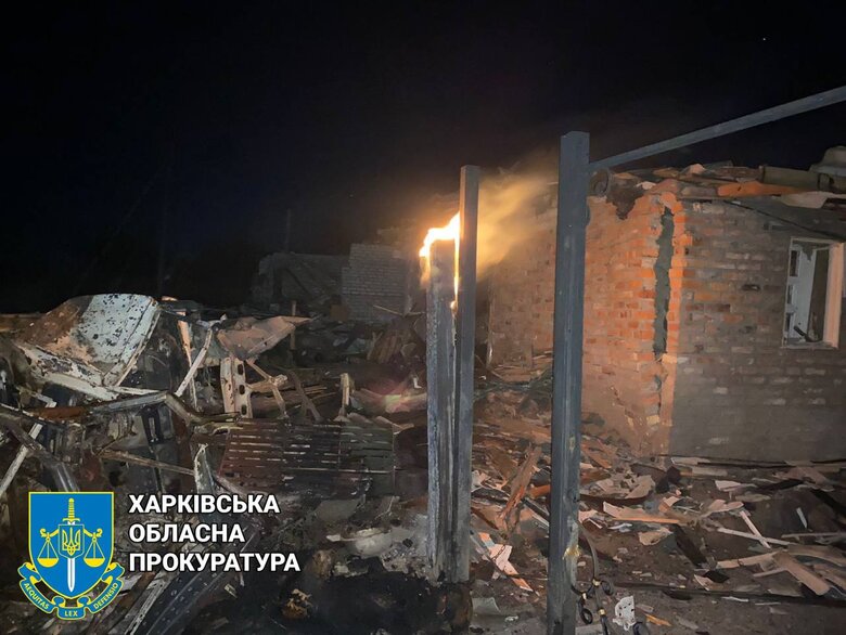 Наслідки удару рашистів по Куп’янському району Харківщини 07