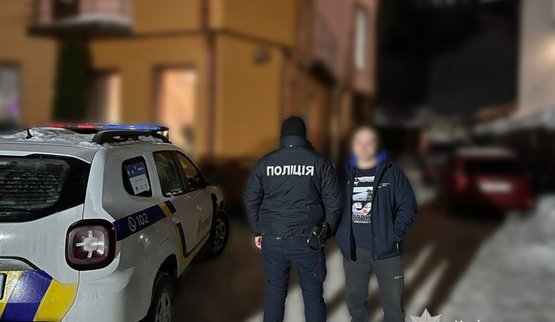 Иностранец запустил салют на Буковеле