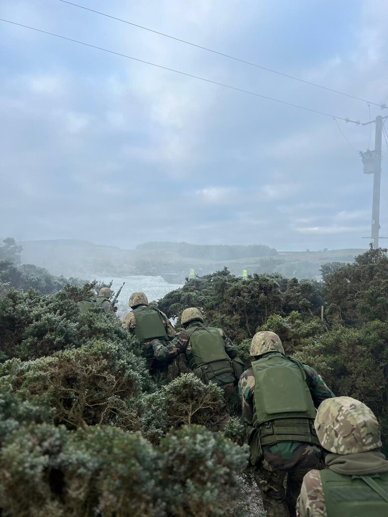 Ministry of Defense of Britain showed footage from training of Ukrainian soldiers 01 Ministry of Defense of Britain showed footage from training of Ukrainian soldiers 01